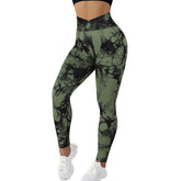 Leggings sin costuras Tie-dye